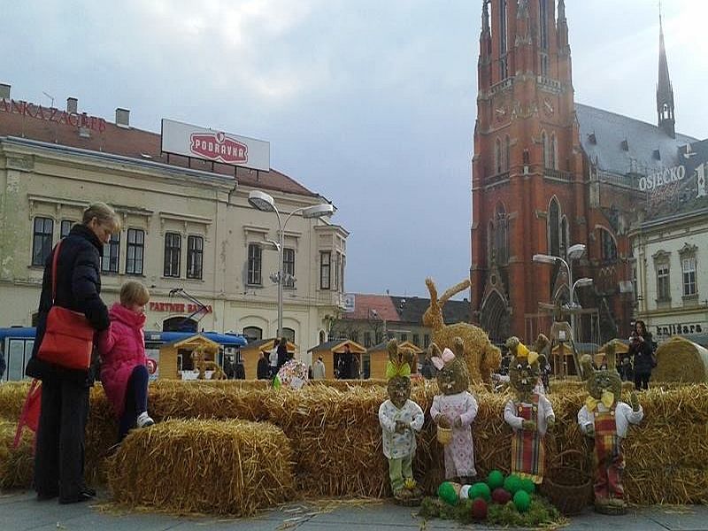Uskrs u Osijeku - najveće uskrsno gnijezdo (10.-22.04.)